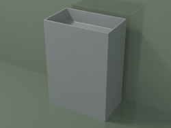 Floor-standing washbasin (03UN36101, Silver Gray C35, L 60, P 36, H 85 cm)