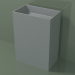 3D modeli Ayaklı lavabo (03UN36101, Silver Grey C35, L 60, P 36, H 85 cm) - önizleme