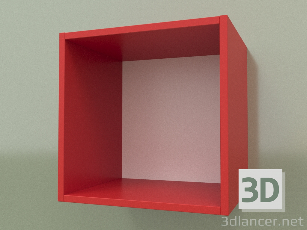 3d model Open hinged shelf (Chili) - preview