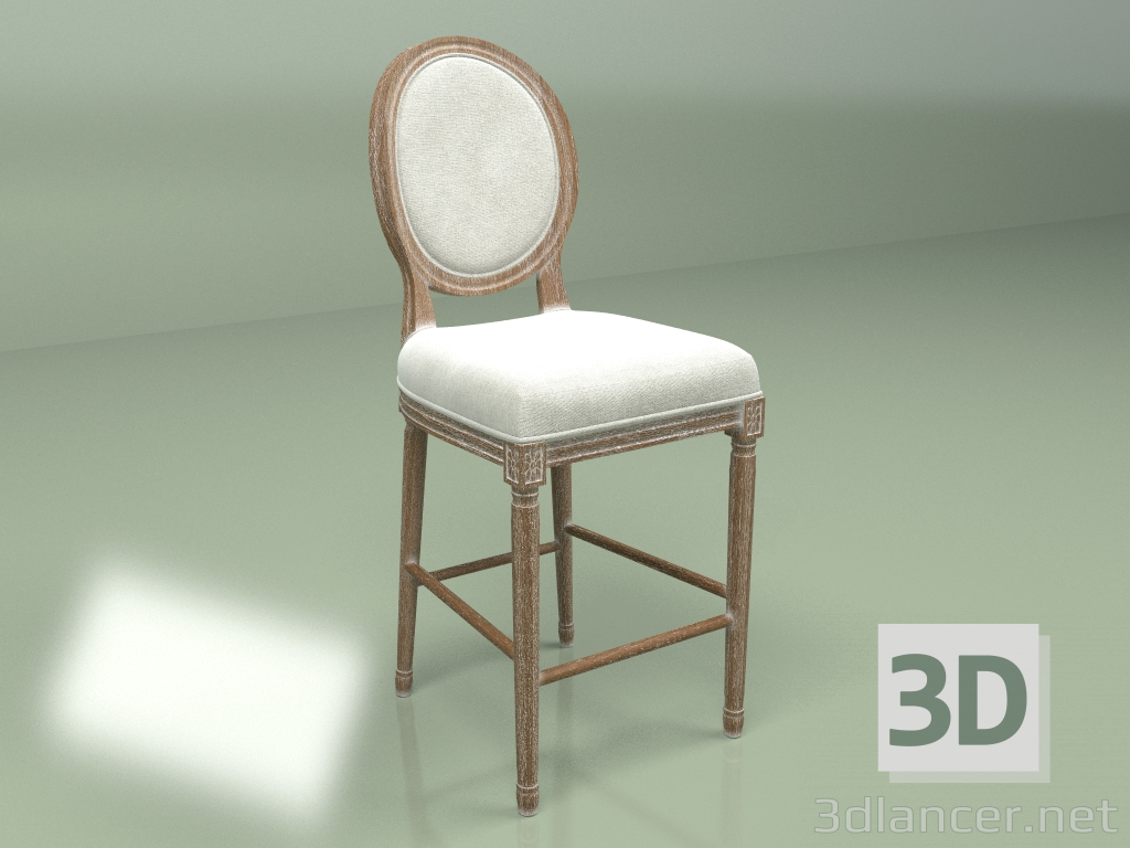 3d модель Барный стул Lavish – превью