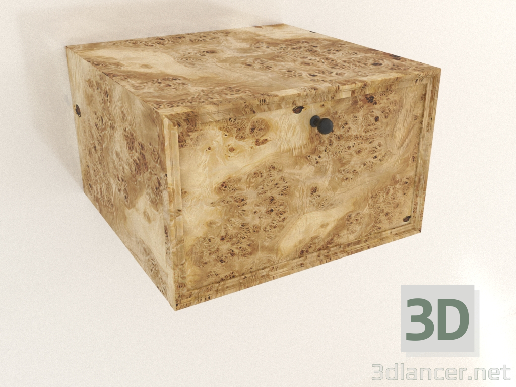 3 डी मॉडल दीवार कैबिनेट टीएम 14 (400x400x250, लिबास लकड़ी का पैमाना) - पूर्वावलोकन