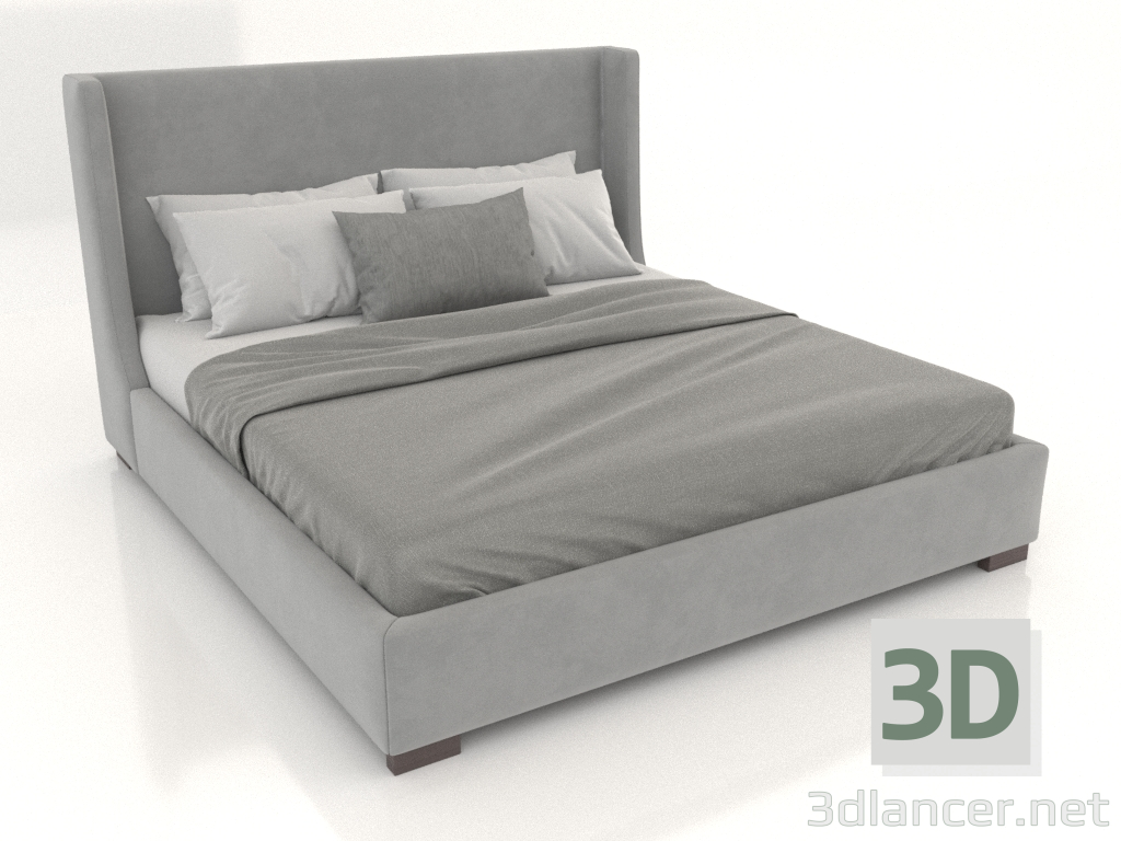 3d модель Кровать с подъемным механизмом AJ – превью