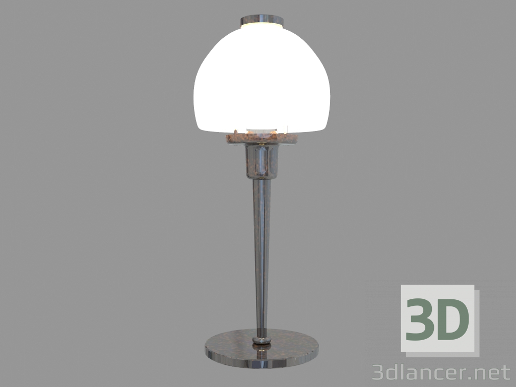 3D modeli Masa lambası Adriana nikel (1602-1T) - önizleme
