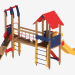 3d модель Детский игровой комплекс (1203) – превью