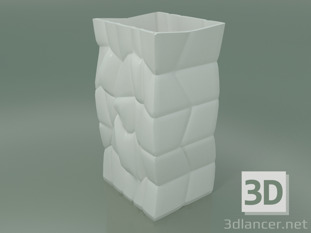 modello 3D Vaso Stropiccio (RAL 9016) - anteprima