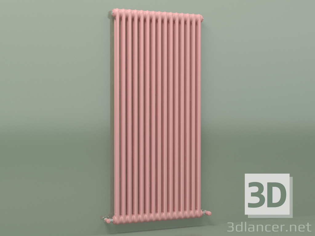 3 डी मॉडल रेडिएटर TESI 2 (H 1500 15EL, गुलाबी - RAL 3015) - पूर्वावलोकन