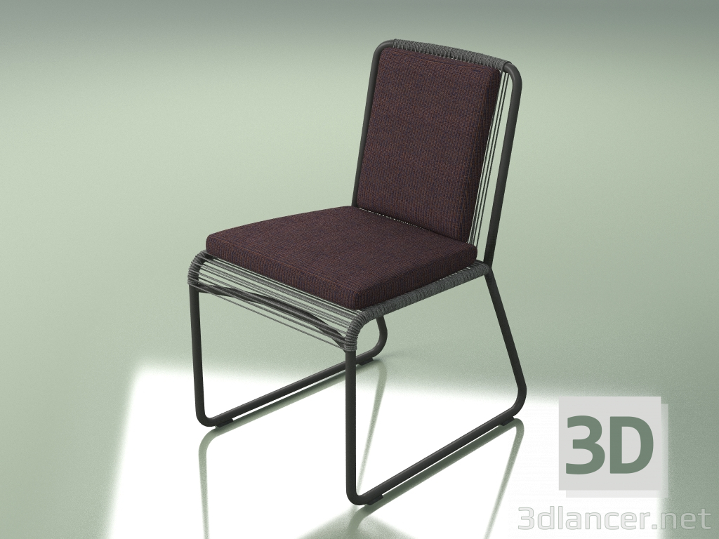 3D Modell Stuhl 349 (Metallrauch) - Vorschau