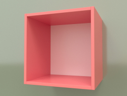 Hinged open shelf (Coral)