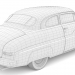 modèle 3D de voiture classique acheter - rendu