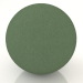 3d model Footstool Spheric Ottoman (green) - preview
