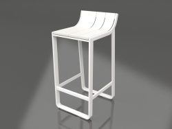 Semi-bar stool (White)