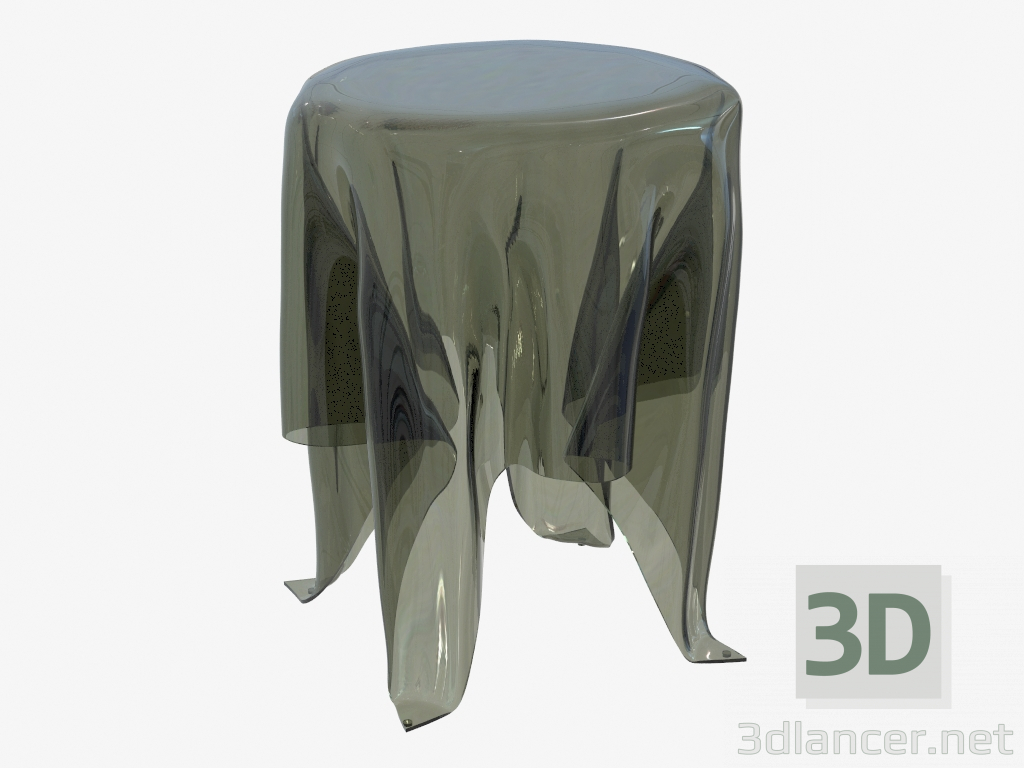 3d model Coffee table Blanket - preview