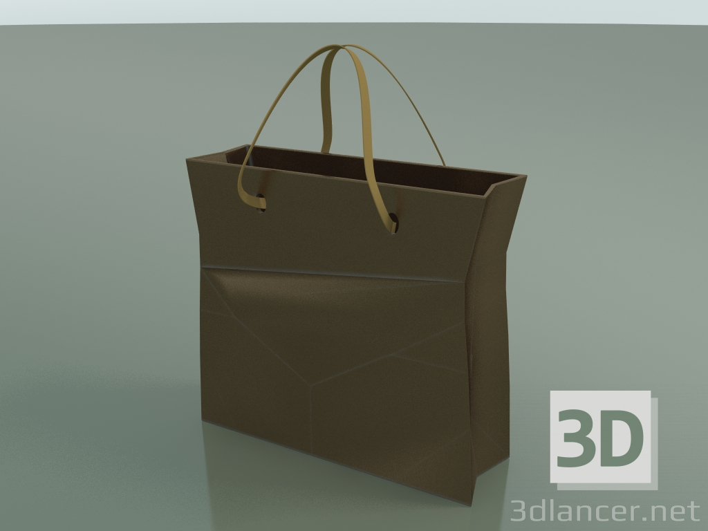 3d модель Ваза Bag Q330 (Bronze) – превью