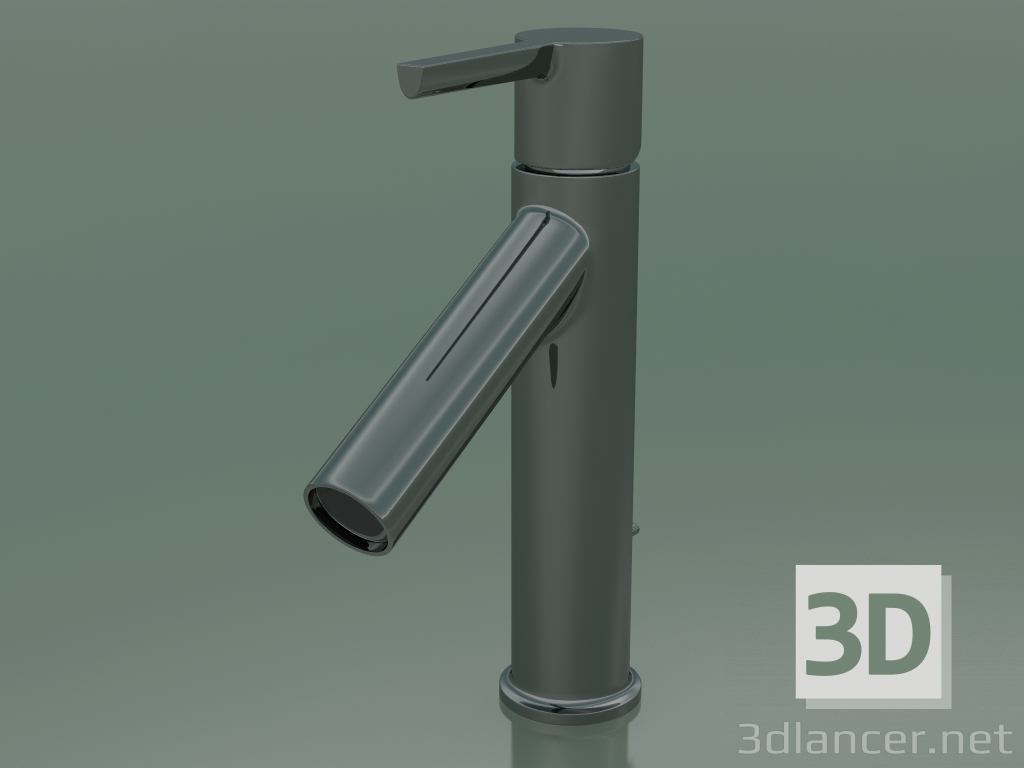 modèle 3D Mitigeur lavabo 100 (chrome noir poli, 10001330) - preview