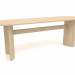 Modelo 3d Mesa de jantar DT 05 (2200x600x750, madeira branca) - preview