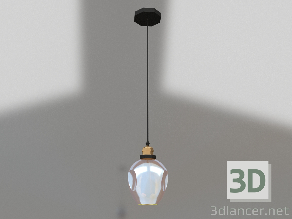 modèle 3D Pendentif Nissa miel (07512-1A,33) - preview