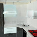 3D modeli Mutfak siyah ve beyaz - önizleme