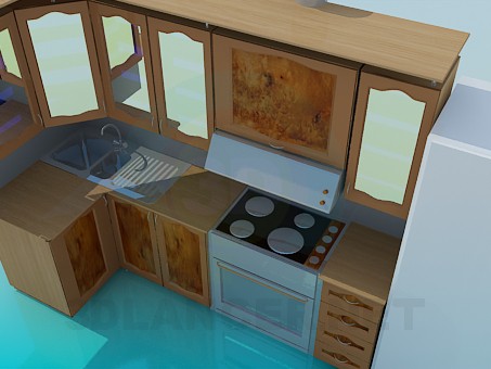 modelo 3D Cocina - escuchar modelo 3D Cocina - escuchar