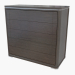 3d model Chest of drawers (477-32) - preview
