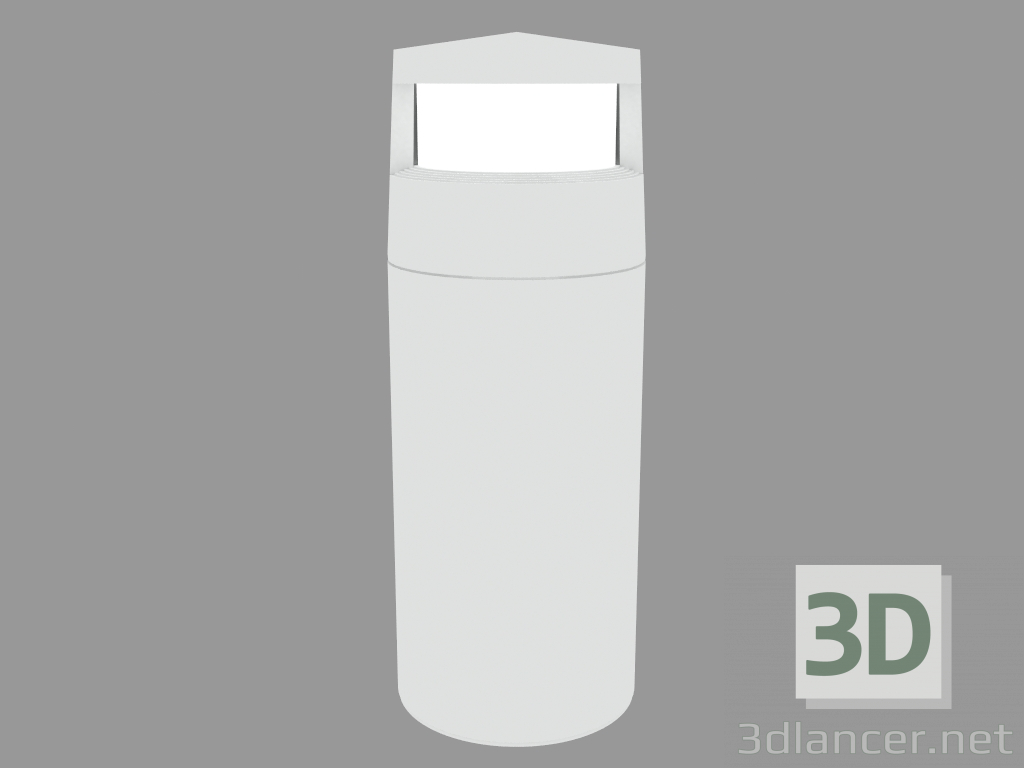 3D Modell Standleuchte Riff Poller 180 ° (S5267W) - Vorschau