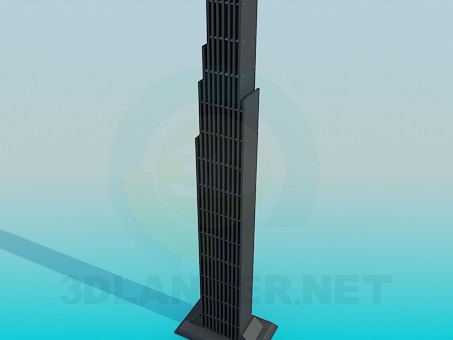 modelo 3D Soporte en forma de rascacielos - escuchar modelo 3D Soporte en forma de rascacielos - escuchar