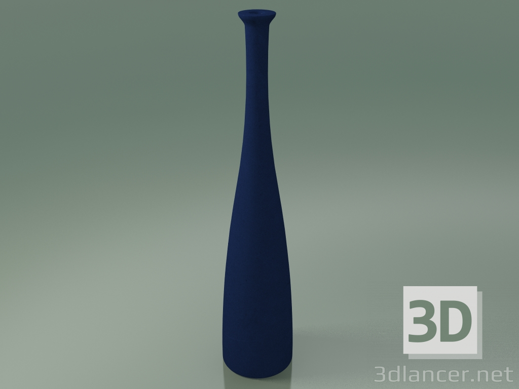 3d model Botella decorativa InOut (92, cerámica azul) - vista previa