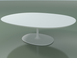 ओवल कॉफी टेबल 0636 (एच 35 - 90x108 सेमी, एफ 01, वी 12)