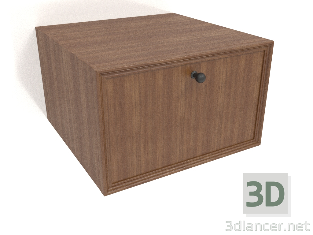 3d model Mueble de pared TM 14 (400x400x250, madera marrón claro) - vista previa