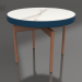 modello 3D Tavolino rotondo Ø60 (Grigio blu, DEKTON Aura) - anteprima