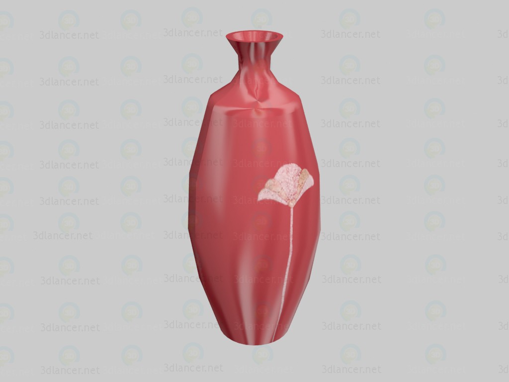 3D Modell Vase Orinoko (groß) - Vorschau