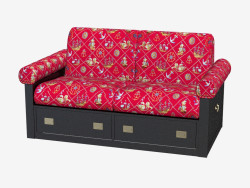 Sofa with drawers (item 1034)