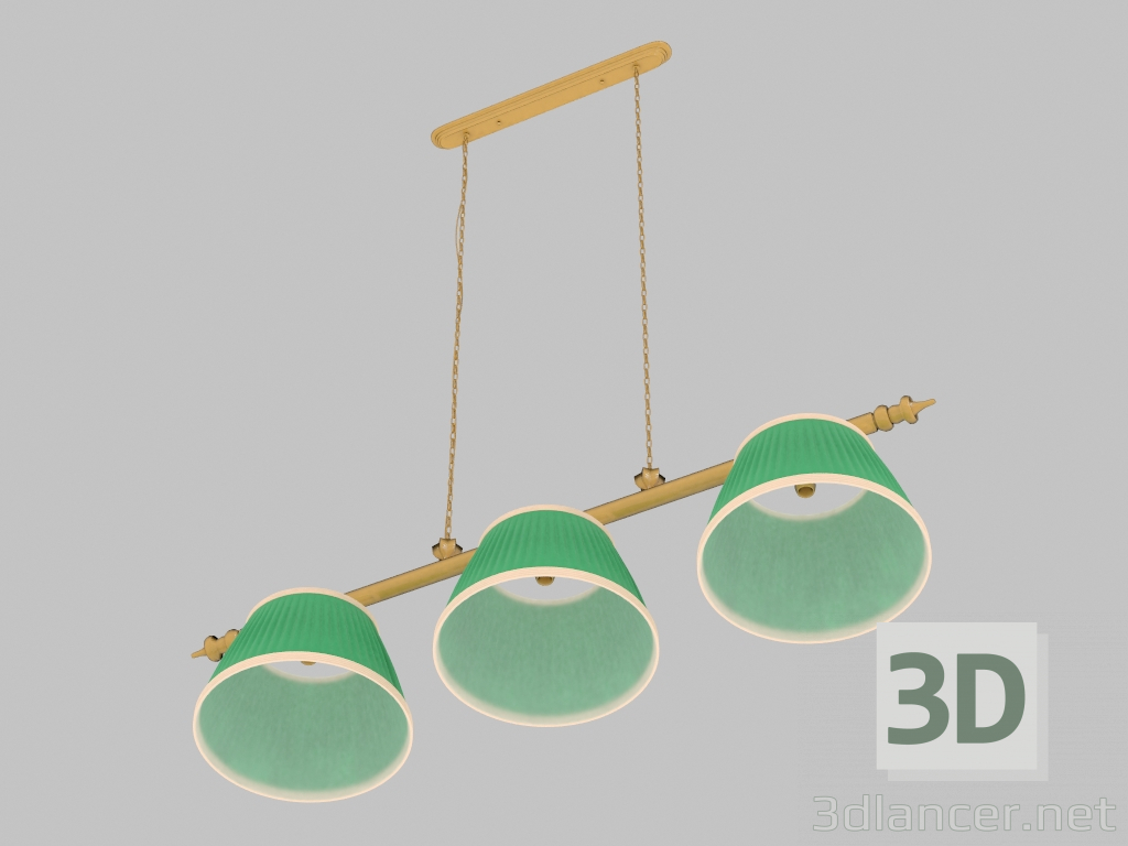 modello 3D Lampadario Sade (1195-3P) - anteprima