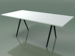 Table rectangulaire 5404 (H 74 - 99x200 cm, mélamine N01, V44)