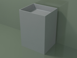 Floor-standing washbasin (03UN36301, Silver Gray C35, L 60, P 50, H 85 cm)