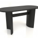 modello 3D Tavolo da pranzo DT 05 (1400x600x750, legno nero) - anteprima