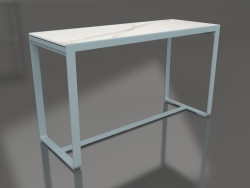 Барный стол 180 (DEKTON Aura, Blue grey)