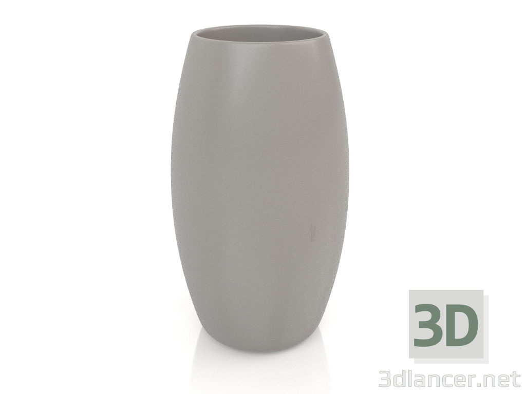 Modelo 3d Vaso 2 (quartzo cinza) - preview