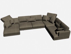 Sofa corner Incumbents soft 2
