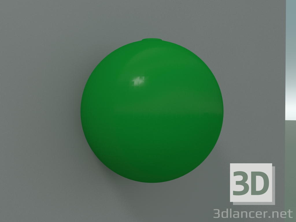 3D modeli Yahoo Küçük Vazo (RAL 6037) - önizleme