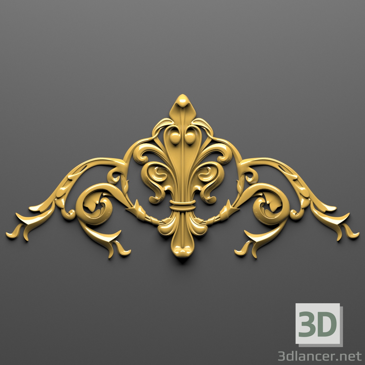 3d model Cover plate - preview