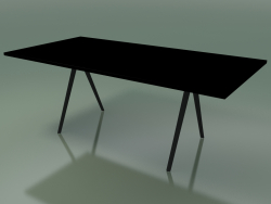Rechteckiger Tisch 5404 (H 74 - 99 x 200 cm, Melamin N02, V44)