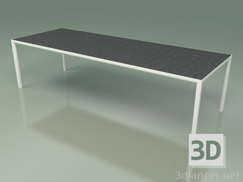 3d model Dining table 006 (Metal Milk, Gres Graphite) - preview