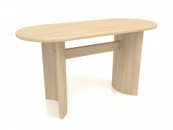 Tavolo da pranzo DT 05 (1400x600x750, legno bianco)