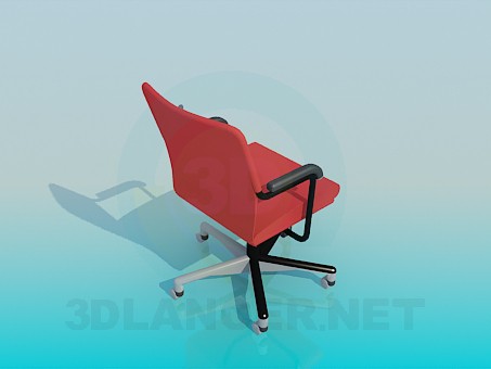 3d модель Стілець в офіс – превью 3d модель Стілець в офіс – превью