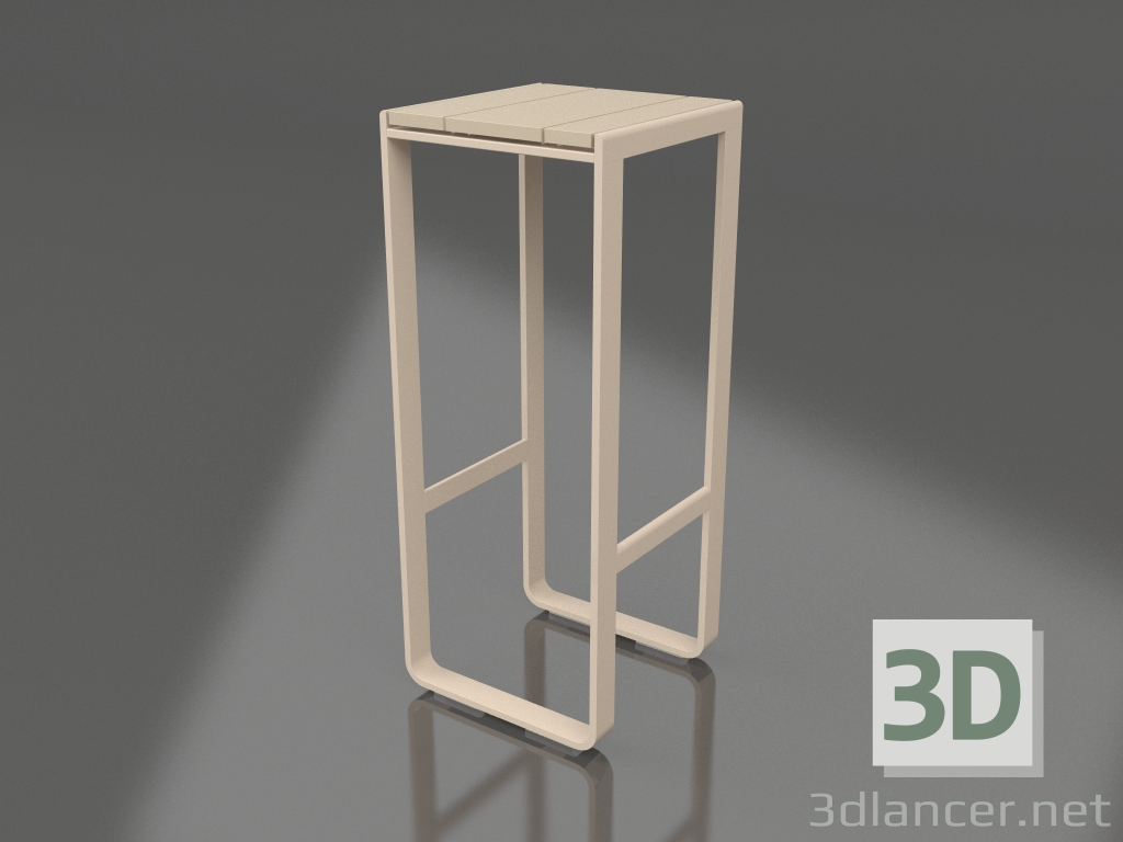 3D modeli Yüksek tabure (Kum) - önizleme