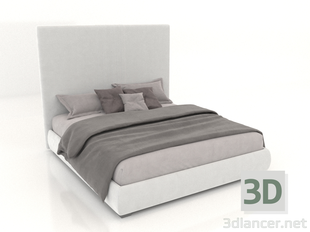Modelo 3d Cama Aurora - preview