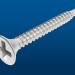 3d Self-tapping screw 3, 9х32 model buy - render 3d Self-tapping screw 3, 9х32 model buy - render