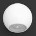 modello 3D Lampada da parete a LED (DL18442_12 Bianco R Dim) - anteprima