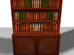 Bookcase Lowpoly (extremely)