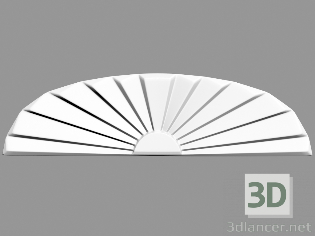 3d model Encuadre de la entrada (D1) - vista previa